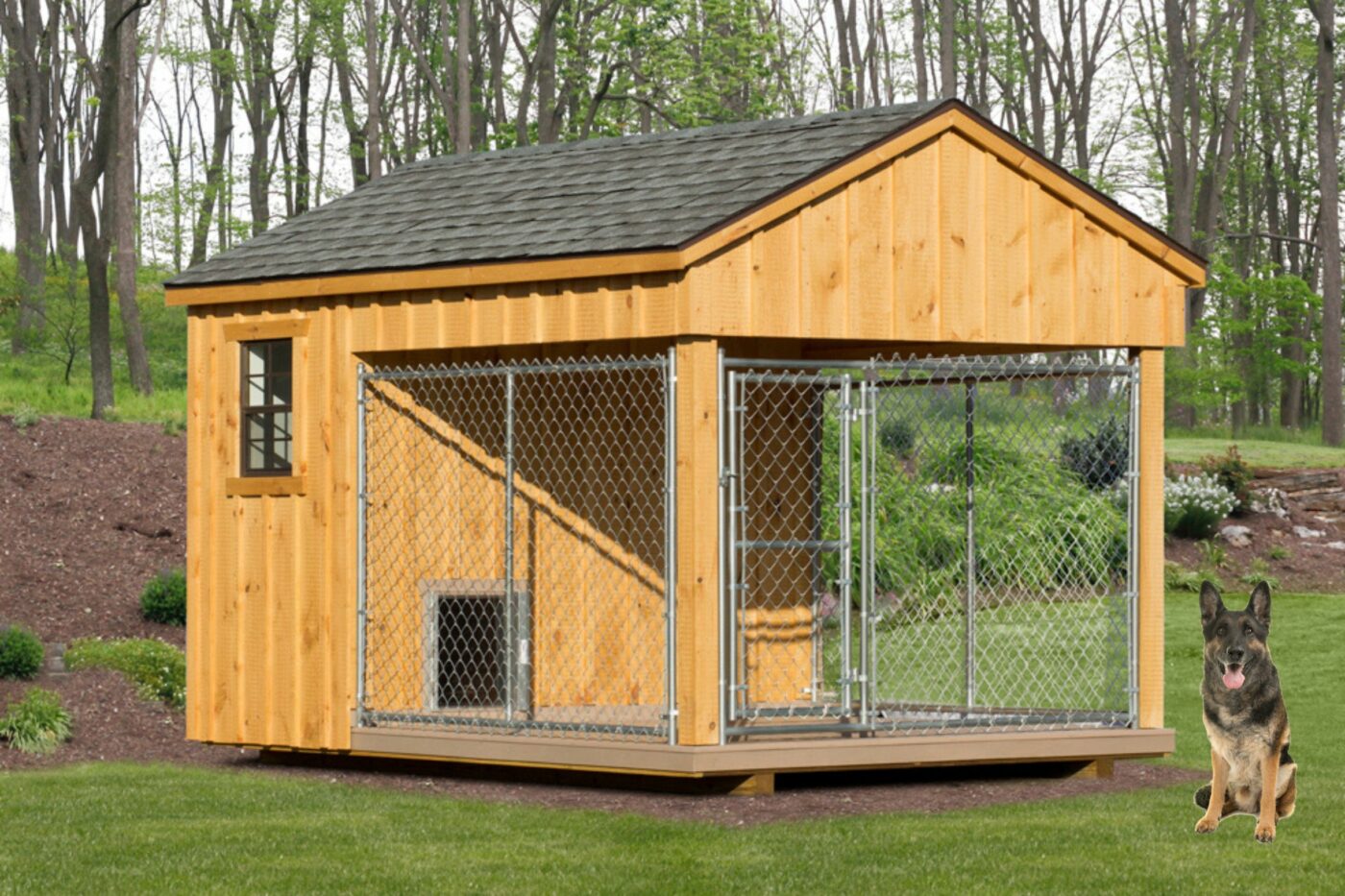 german shepherd housing