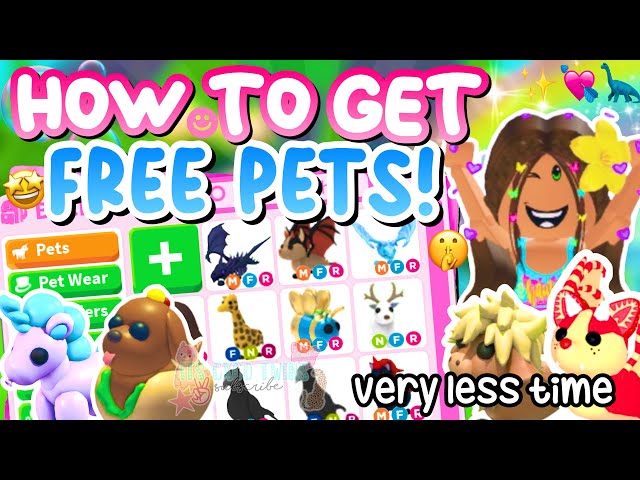 free pet adopt me