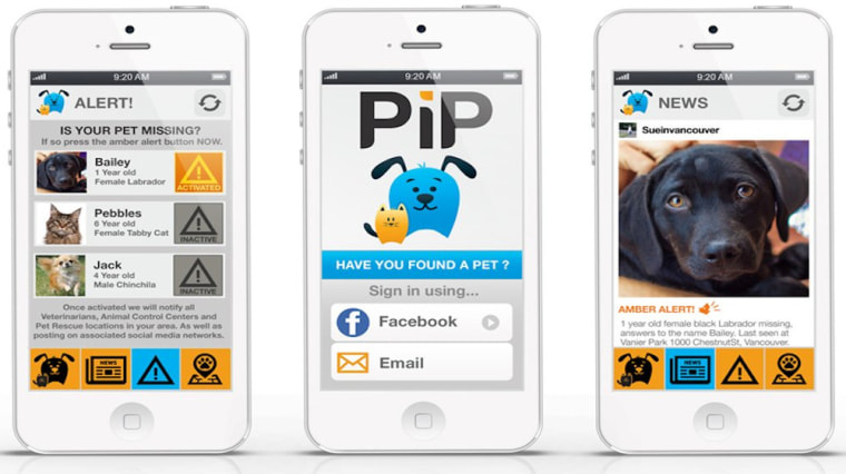 app for missing pets