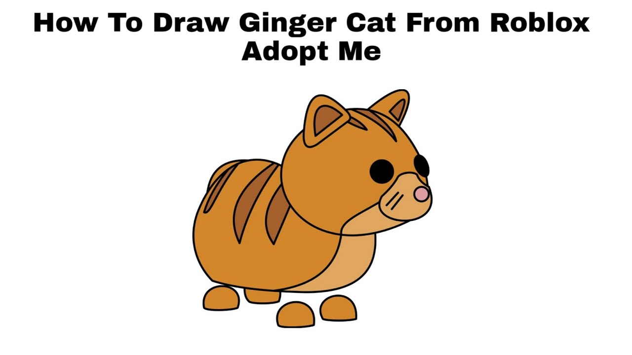 ginger cat adopt me