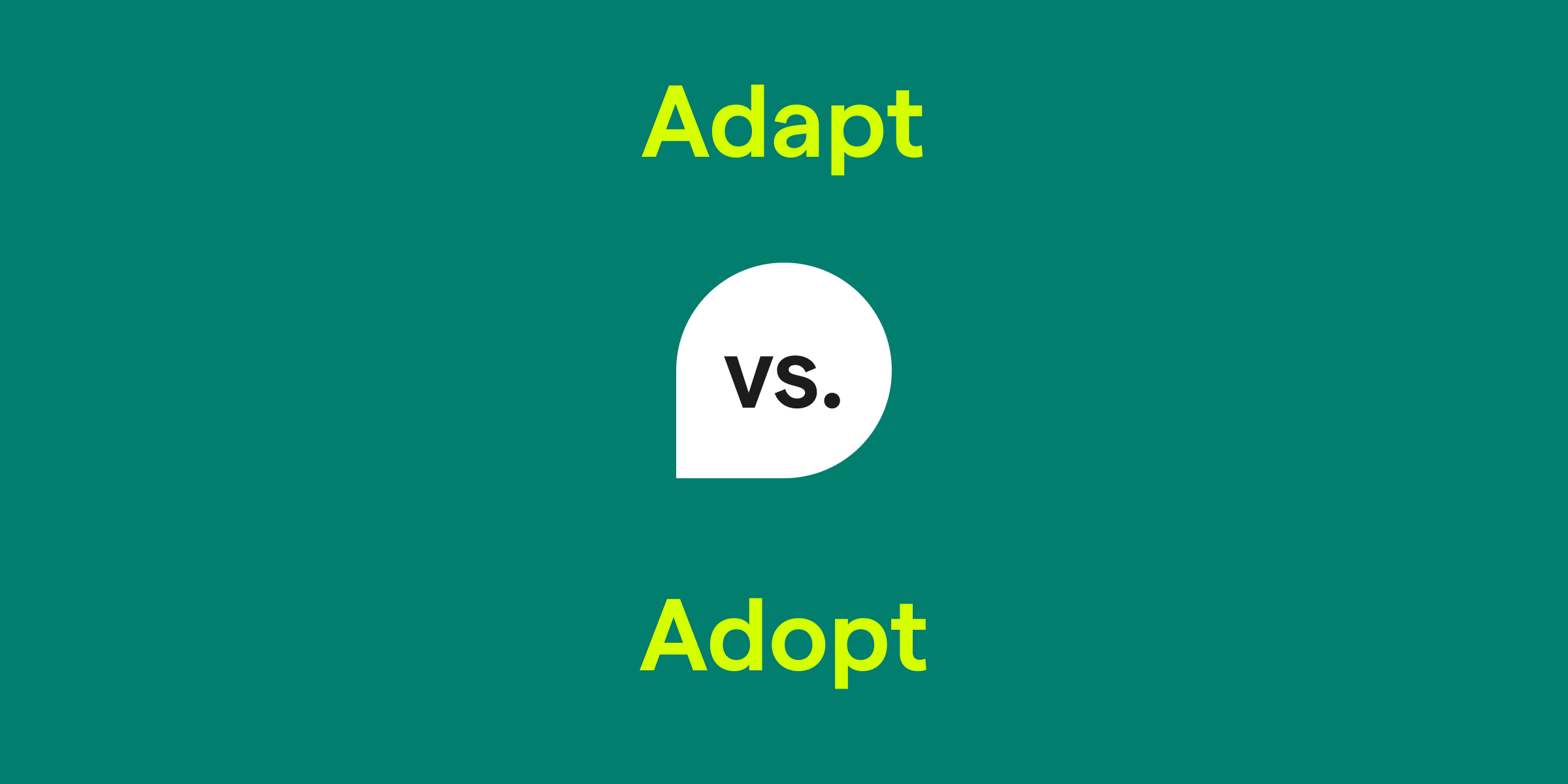 adopted vs adapted