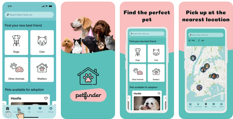 apps like petfinder