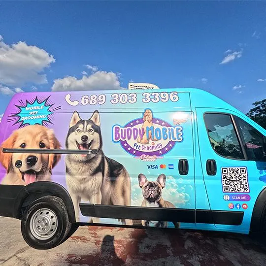 buddy mobile pet grooming