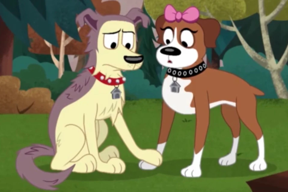 pound puppies cookie and lucky