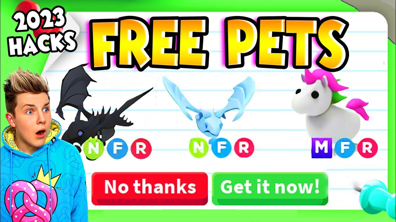 how to get free adopt me pets