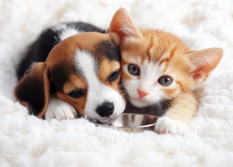 cute cat dog photos